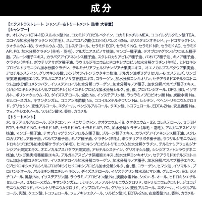 ダイアン エクストラストレート シャンプー+トリートメント 詰替 大容量|19_ntl-080201