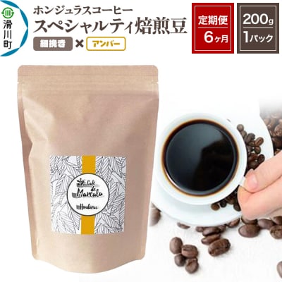 《定期便6ヶ月》コーヒー 焙煎豆 200g×1 細挽き アンバー|19_pun-010106aa
