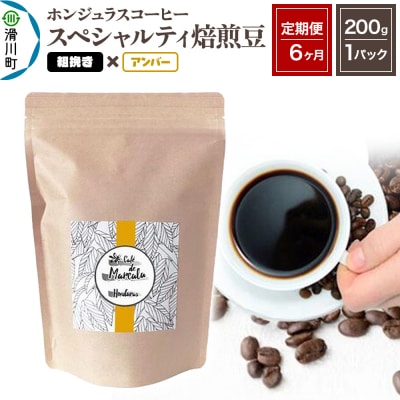 《定期便6ヶ月》コーヒー 焙煎豆 200g×1 粗挽き アンバー|19_pun-010106ca