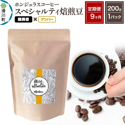 《定期便9ヶ月》コーヒー 焙煎豆 200g×1 粗挽き アンバー|19_pun-010109ca