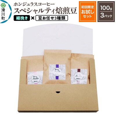 ホンジュラスコーヒー【初回限定お試しセット】焙煎豆 細挽き|19_pun-030301a