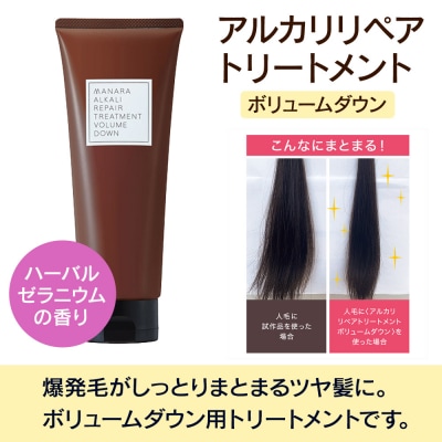トリートメント アルカリリペアトリートメント ボリュームダウン|19_rku-030101b