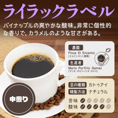 定期便9ヶ月 コーヒー 焙煎豆 200g×1 豆のまま ライラック|19_pun-010109df