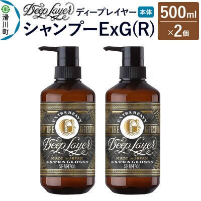 ディープレイヤー シャンプー ExG 500mL×2個|19_sss-220201