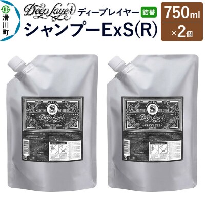 ディープレイヤー シャンプー ExS 詰替 750mL×2個|19_sss-260201