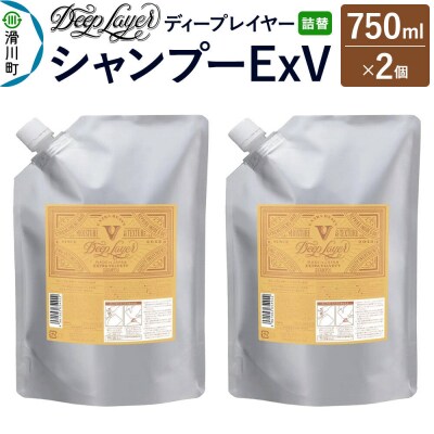 ディープレイヤー シャンプー ExV 詰替 750mL×2個|19_sss-350201