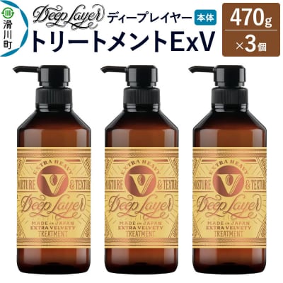 ディープレイヤー トリートメント ExV 470g×3個|19_sss-370301