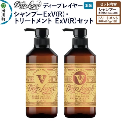 ディープレイヤー ExV シャンプー500mL トリートメント470g|19_sss-460101
