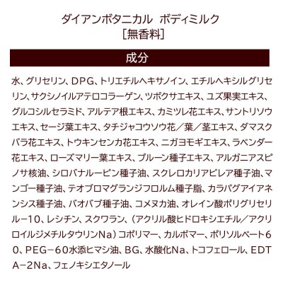 ダイアン ボタニカル ボディミルク 無香料 詰替 400mL×1個|19_ntl-440101