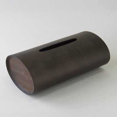 BUNACO ティッシュボックス SWING(ダークブラウン)1個|24_brb-080101b