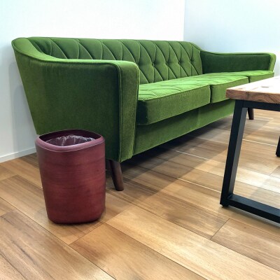 BUNACO ダストボックスTwist3 Mサイズ ローズ|24_brb-140101a