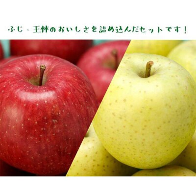 りんご(サンふじ ・ 王林)と無添加りんごジュース詰め合わせ|24_snk-020101