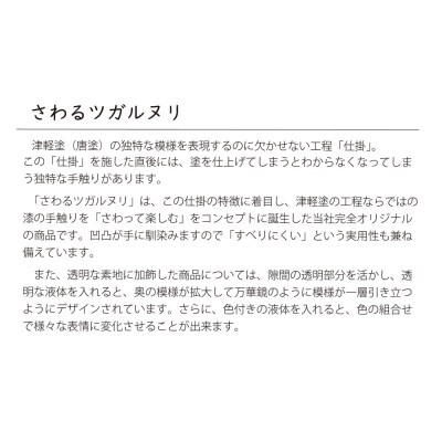 津軽塗 さわるツガルヌリ タンブラー(5色セット)|24_tnk-360101