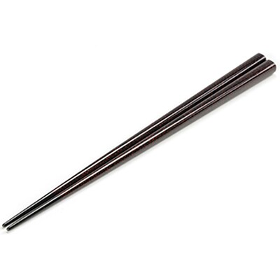 津軽塗 箸 七々子塗/黒[No.5228-0634]