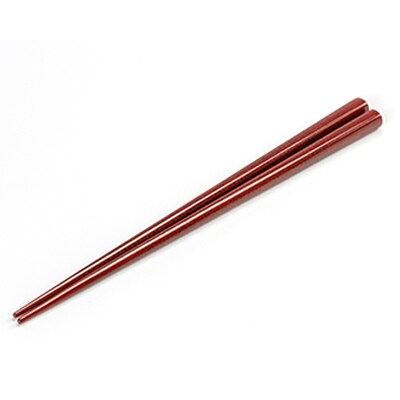 津軽塗 箸 七々子塗/茜[No.5228-0635]