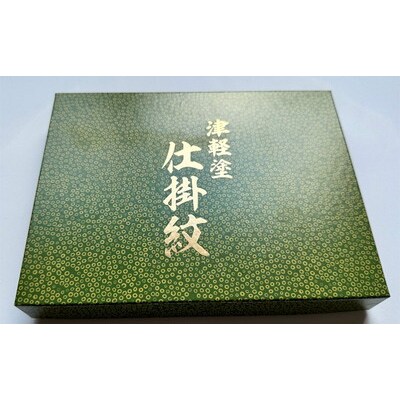 津軽塗仕掛紋 ティースプーン 5本セット化粧箱入[No.5228-1133]