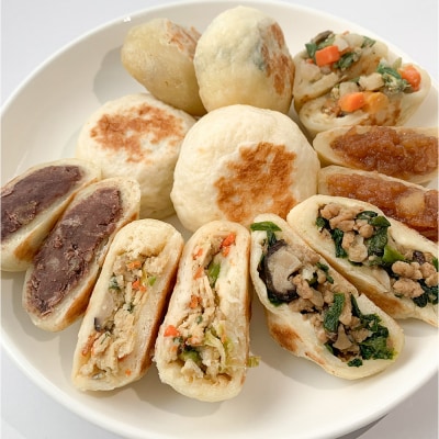 襷(たすき)の津軽おやき 詰合せBOX 6個入り 300g 各50g×6|24_tsk-010101