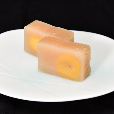 寿々炉 2種の羊羹詰合せ (小倉・栗)|24_szr-040101