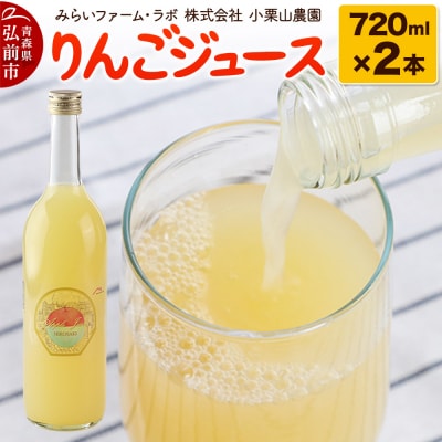 りんごジュース 720ml × 2本|24_mlk-010201