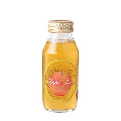 ストレートりんごジュース ひろさきふじ 180ml×10本セット|24_mlk-051001