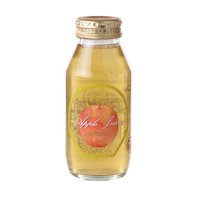 ストレートりんごジュース サンつがる 180ml×5本セット|24_mlk-060501