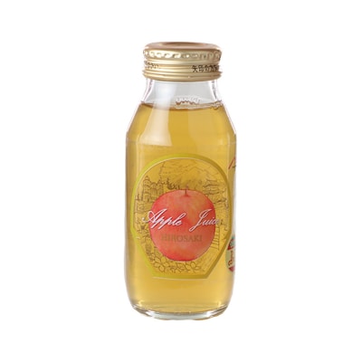 ストレートりんごジュース サンふじ 180ml×10本セット|24_mlk-071001
