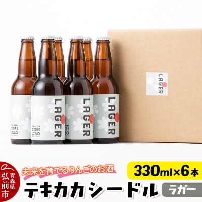 テキカカシードル(ラガー)330ml×6本|24_mye-040601