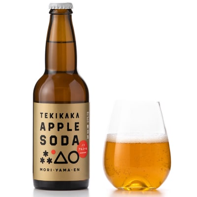 テキカカアップルソーダ 330ml×6本|24_mye-100601