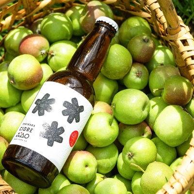 未来を育てるりんごのお酒 テキカカシードル 330ml×24本|24_mye-122401