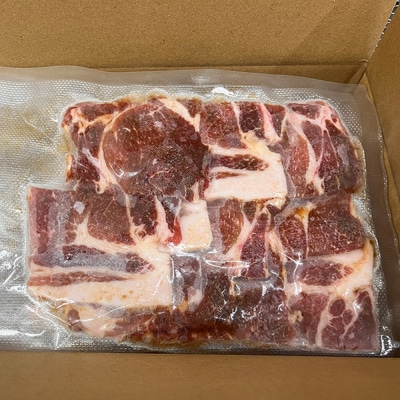 【つがる豚】豚肩ロースの「もつけダレ」つけこみ 250g×6パック|24_tsz-040601