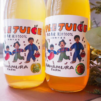 無添加 りんごジュース おまかせ4種 飲み比べ 1L×6本 [全4種]|24_kmf-110601