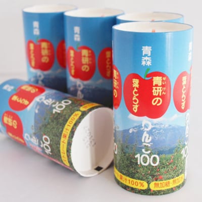 葉とらずりんごジュース(195g×30本セット)青研 ためのぶストア|24_tns-183001