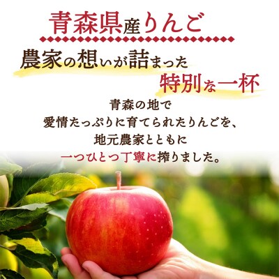 りんごジュース 1L×4本 化粧箱入り ストレート果汁100% 青森県産|24_dcp-020401