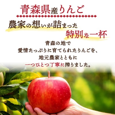 りんごジュース 1L×4本 化粧箱入り ストレート果汁100% 青森県産|24_dcp-020401
