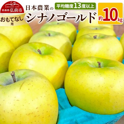 りんご  シナノゴールド 約10kg おもてなし用|24_nng-101001b