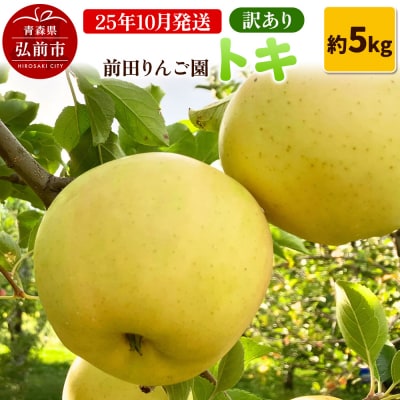 【25年10月発送】りんご【訳あり】トキ 約5kg  前田りんご園|24_mre-090501