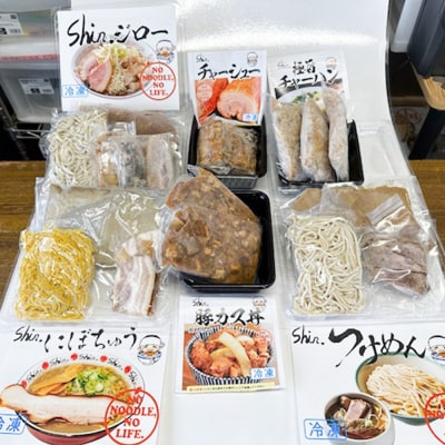 shin. フルセット ラーメン3種&チャーシュー&炒飯&豚カス丼の具|24_shi-120101