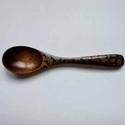 津軽塗仕掛紋 コーヒースプーン 5本セット 化粧箱入|24_ukm-020501