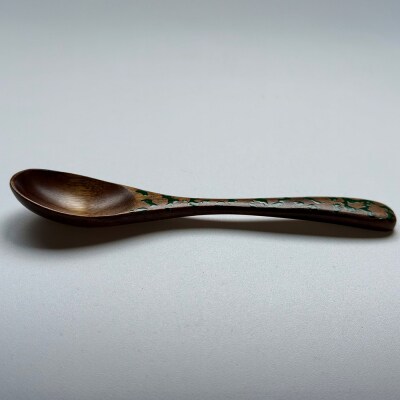 津軽塗仕掛紋 コーヒースプーン 5本セット 化粧箱入|24_ukm-020501