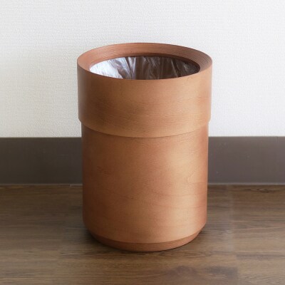 BUNACO 袋の見えないダストボックス(キャメルブラウン)|24_brb-210101c