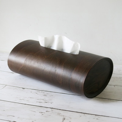 BUNACO ティッシュボックス・ペンスタンド・オーバルボックス|24_brb-190101