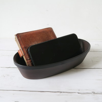 BUNACO ティッシュボックス・ペンスタンド・オーバルボックス|24_brb-190101