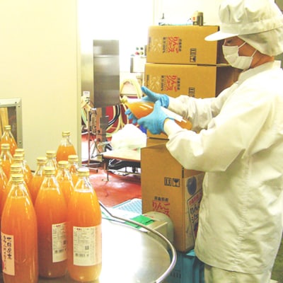 無添加 りんごジュース 4種詰め合わせ 1L×6本 JA相馬村|24_snk-100101