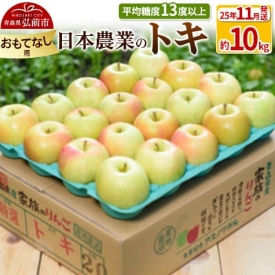 りんご 【25年11月出荷】 トキ 約10kg おもてなし用|24_nng-061001bf