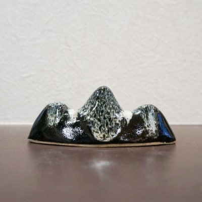 箸置き 津軽焼 岩木山箸置き 4個セット 工芸品 青森県弘前市 草邑|24_kmr-010401