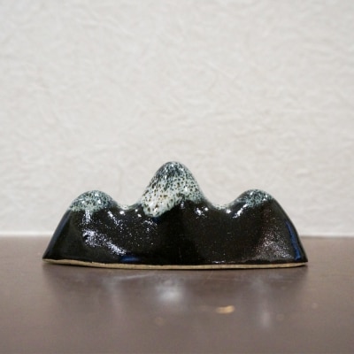 箸置き 津軽焼 岩木山箸置き 4個セット 工芸品 青森県弘前市 草邑|24_kmr-010401