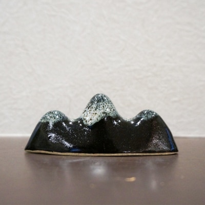 箸置き 津軽焼 岩木山箸置き 4個セット 工芸品 青森県弘前市 草邑|24_kmr-010401