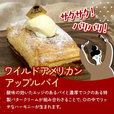 ワイルドアメリカンアップルパイ 酸味の効いたエッジのあるパイ|24_onv-020101