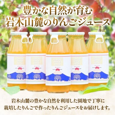 りんごジュース 180ml×8本 ストレート果汁100%|24_saf-100801