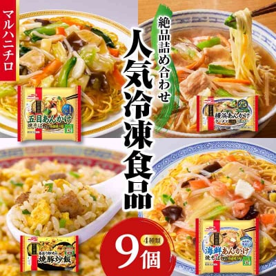 マルハニチロ 冷凍食品 詰合せセット 4種類 合計9個セット 045-005